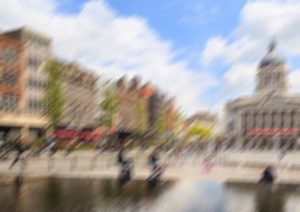 Simulated vision of nystagmus