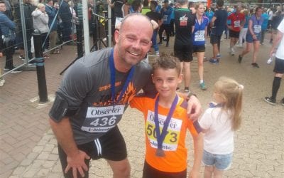 Running 100k to raise money