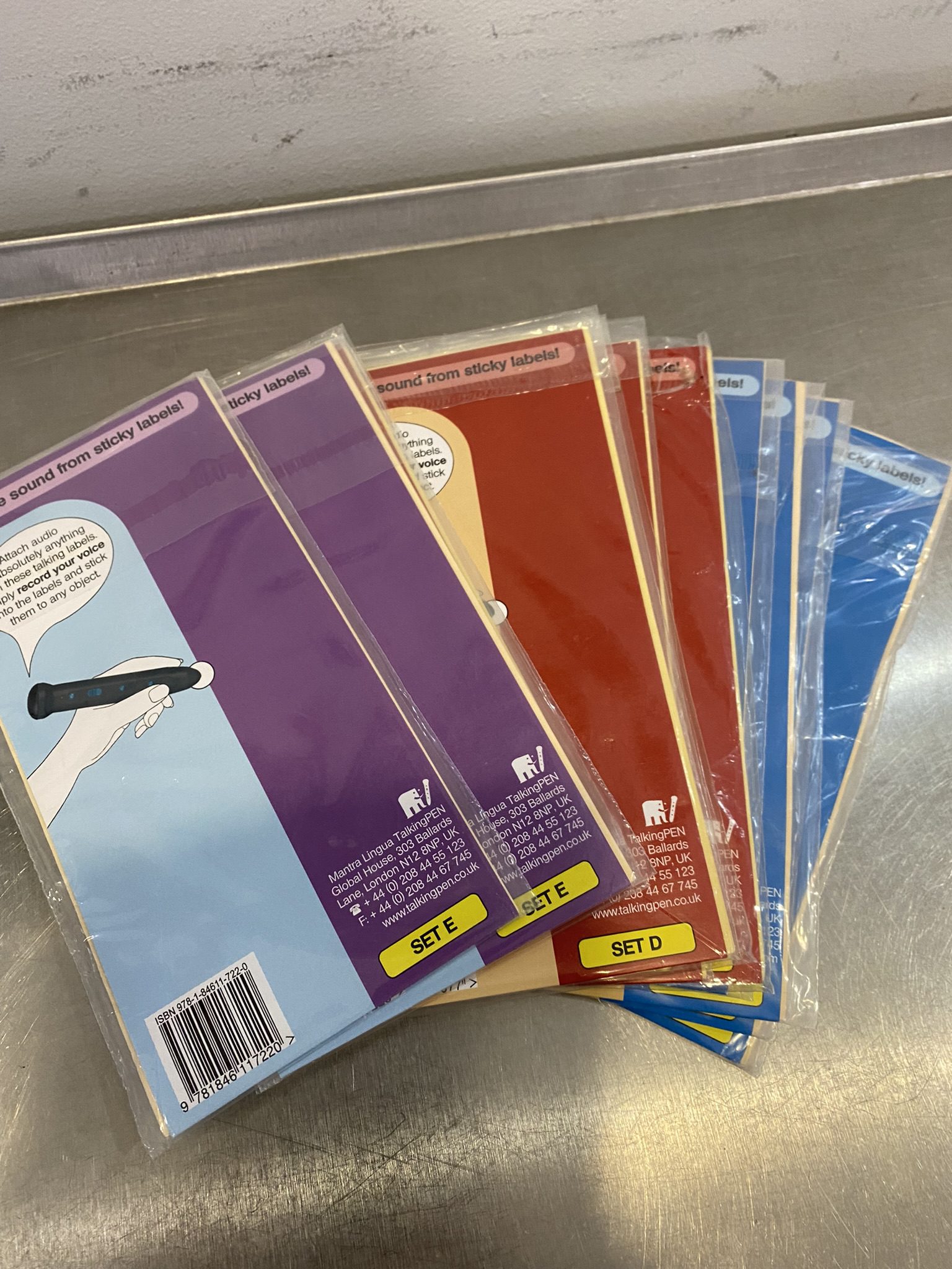 Sound Pen labels Sound Pen labels.