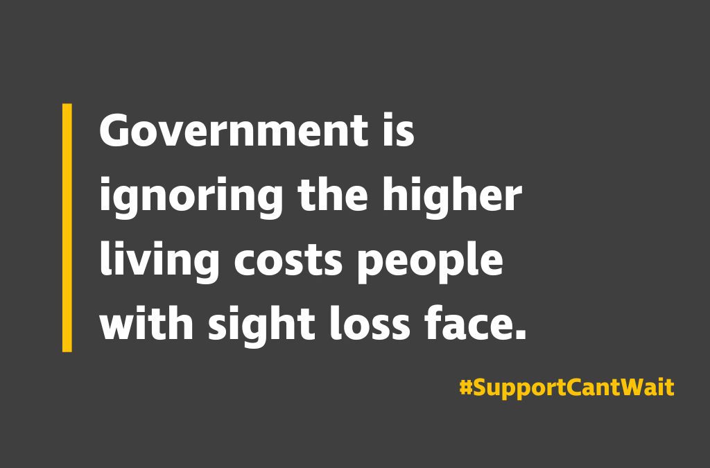 Government Ignoring Higher Living Costs
