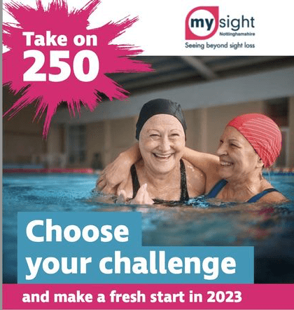 Take on 250 Challenge Fundraising Advertisement.