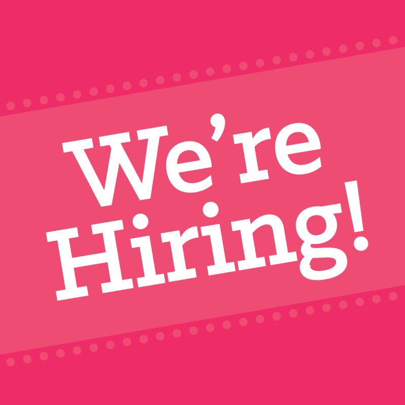 We're hiring