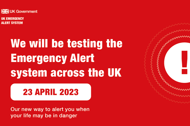 Government Emergency Alert Test